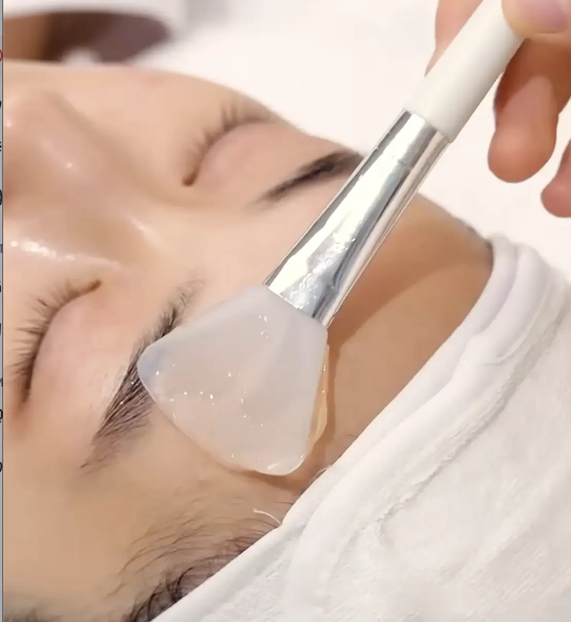 Facial product application